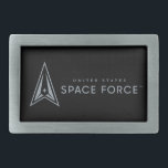 United States Space Force Patriotic Design Belt Buckle<br><div class="desc">Celebrate the United States Space Force with a bold design featuring patriotic elements. Perfect for showcasing admiration and support in a stylish and creative way.</div>