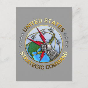 United States Strategic Command Postcard