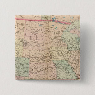 United States, territories 15 Cm Square Badge