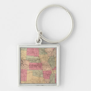 United States & territories Key Ring