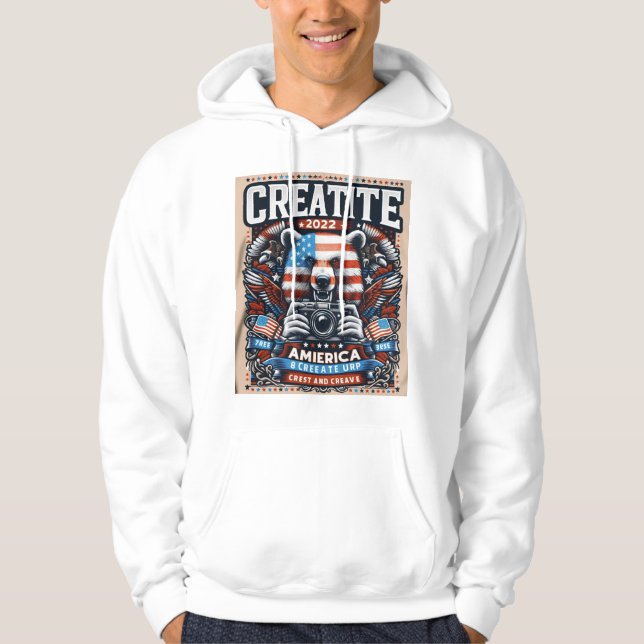 United States Trendy Hoodie – Premium Streetwear  (Front)