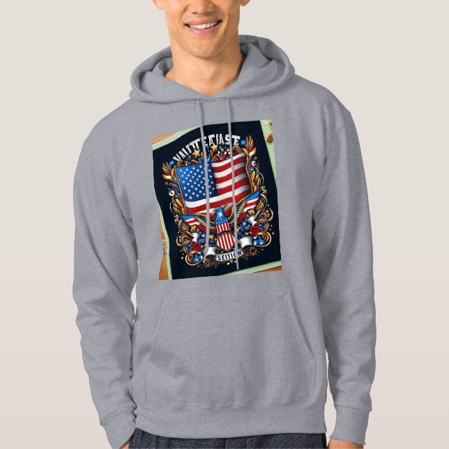 United States Trendy Hoodie – Premium Streetwear  (Front)