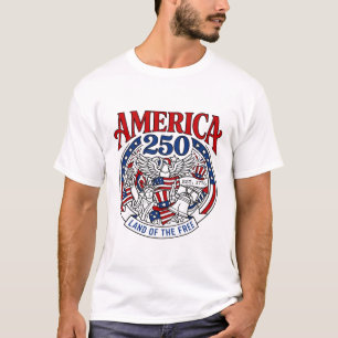 United States Two Hundred Fifty Year Anniversary T-Shirt