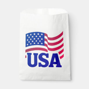 United States Unity Wave Favour Bags