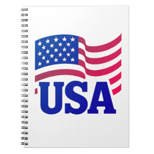 United States Unity Wave Notebook