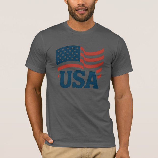 United States Unity Wave T-Shirt (Front)