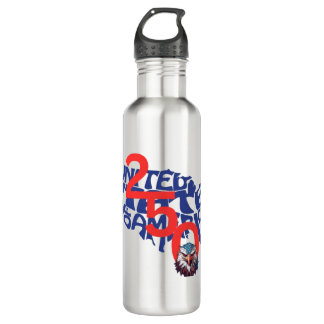 United States | USA | America 250 Map and Eagle 710 Ml Water Bottle