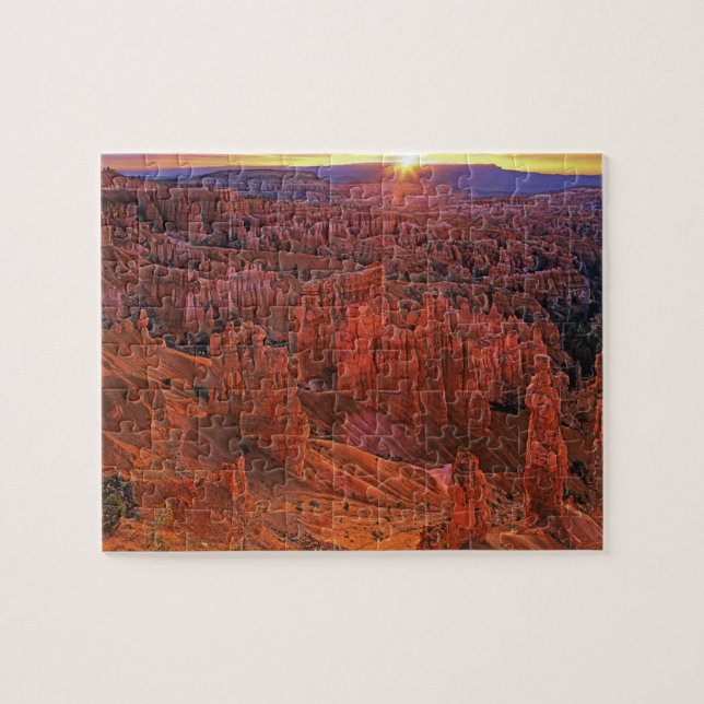 United States, Utah, Bryce Canyon National Park. Jigsaw Puzzle (Horizontal)