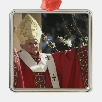 United States, Washington, D.C. Pope Benedict 2 Metal Tree Decoration