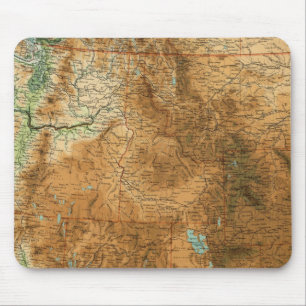 United States western section Mouse Pad