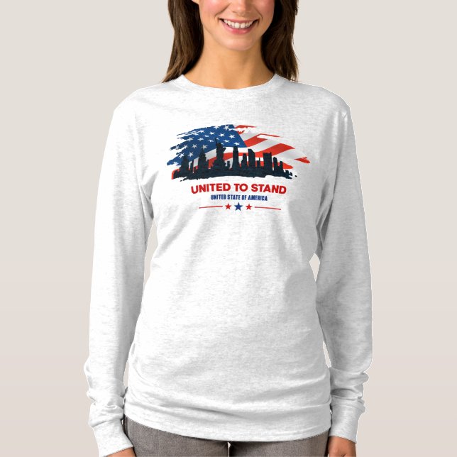 United to Stand | Women's Long Sleeve T-Shirt (Front)