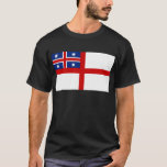 United Tribes of New Zealand Flag (1834) T-Shirt<br><div class="desc">This United Tribes of New Zealand flag was created when the Maori Chiefs gathered at  Waitangi to choose a flag to represent New Zealand in March of 1834.</div>
