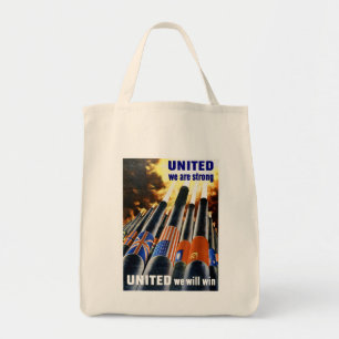 United We Are Strong Tote Bag