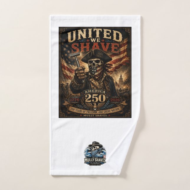 United We Shave  Hand Towel (Hand Towel)