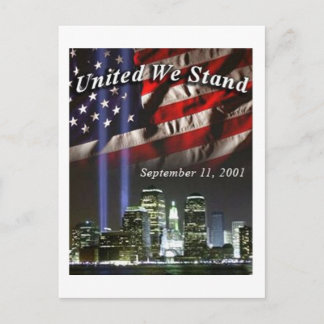 United We Stand 3 Postcard