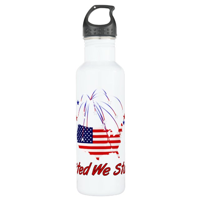 United We Stand 710 Ml Water Bottle (Front)