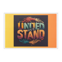 "United We Stand" Acrylic Wall Art