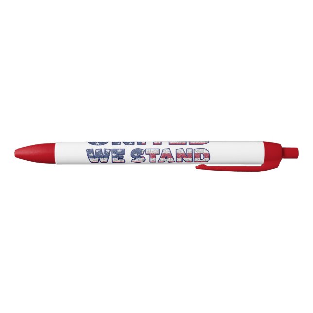 United We Stand Black Ink Pen (Bottom)