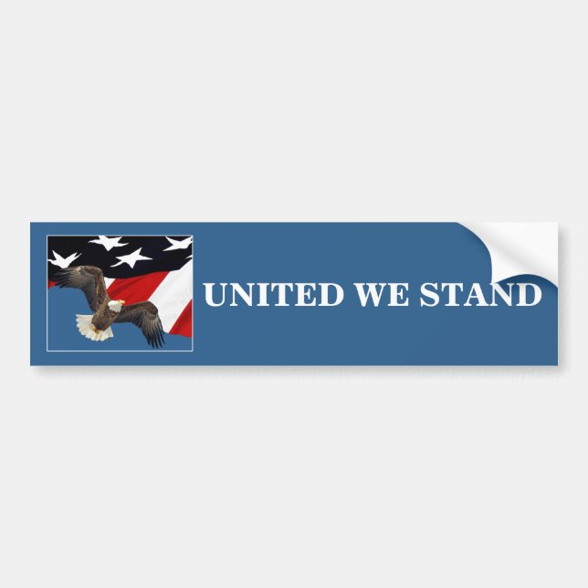United We Stand Bumper Sticker (Front)