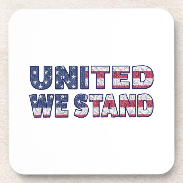 United we stand  coaster (Front)