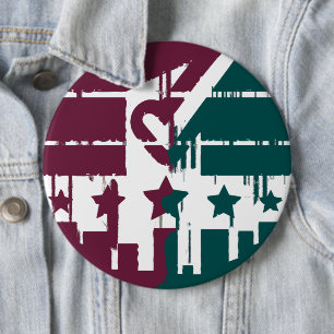 United We Stand for Change 6 Cm Round Badge