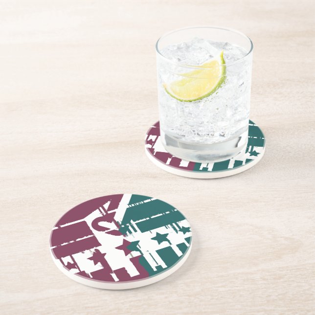United We Stand for Change Coaster (Side)