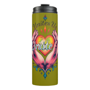 United We Stand - Inspirational Unity T-Shirt Thermal Tumbler