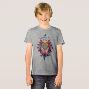 United We Stand - Inspirational Unity T-Shirt Tri-Blend Shirt