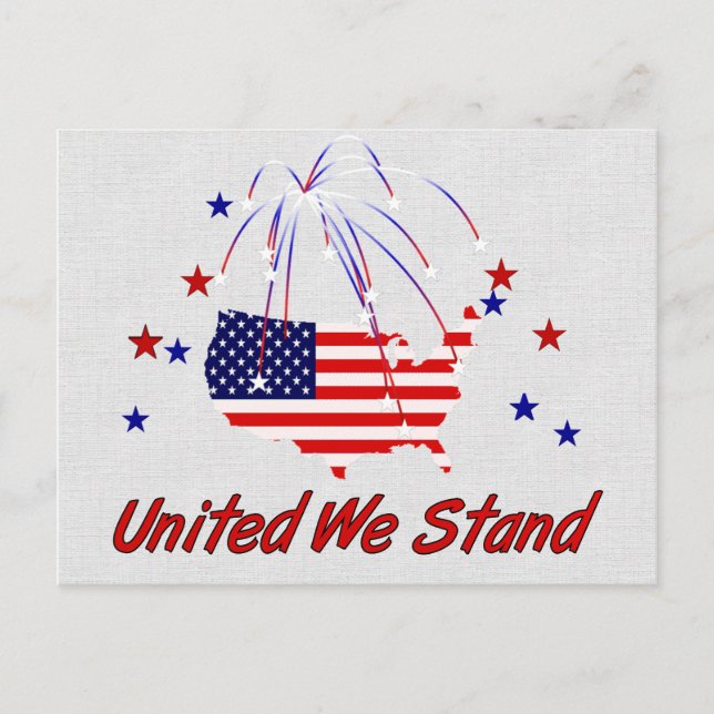 United We Stand Postcard (Front)