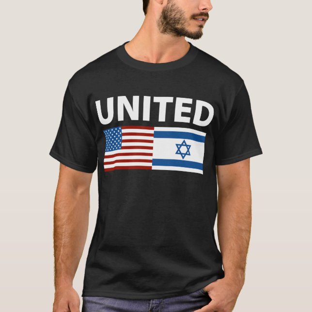 United with Israel T-Shirt (Front)