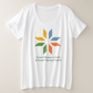 United Women in Faith at DSUMC plus-sized T-shirt Plus Size T-Shirt