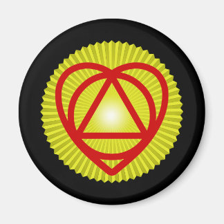 unitheist logo sunburst magnet
