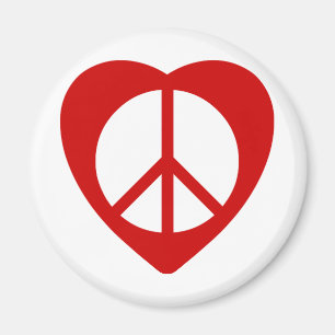 Unitheist peace emblem magnet