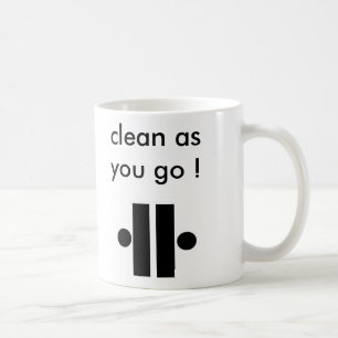 Unity2, Unity5, clean as you go !, wash cup aft...