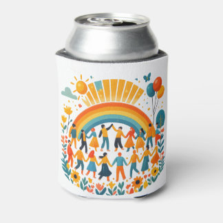 Unity and Diversity Rainbow Can Cooler