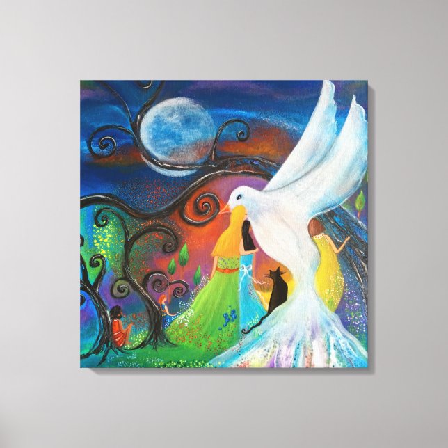 Unity Canvas Print (Front)