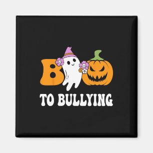 Unity Day Boo To Bullying Awareness Ghost Pumpkin  Magnet