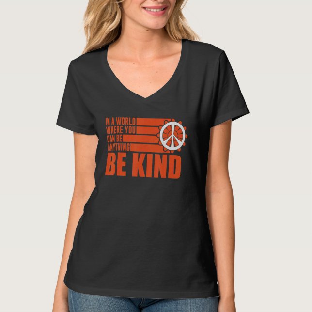 Unity Day Choose Kindness Be Kind End Bullying T-Shirt (Front)
