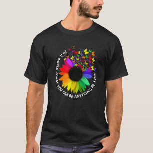 Unity Day Orange Anti Bullying Sunflower Be Kind T-Shirt