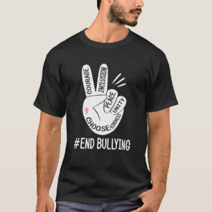 Unity Day Orange Kids 2022 Anti Bullying Love Sign T-Shirt