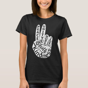 Unity Day Orange Kids 2022 Anti Bullying Love Sign T-Shirt