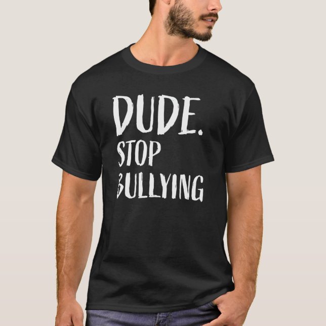 Unity Day Orange Kids Dude Stop Be Kind Anti Bully T-Shirt (Front)