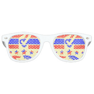 Unity in Action - A Beacon of Partnership Retro Sunglasses