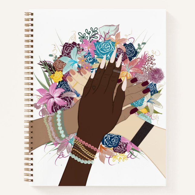Unity in Bloom - Women’s Empowerment Notebook (Front)