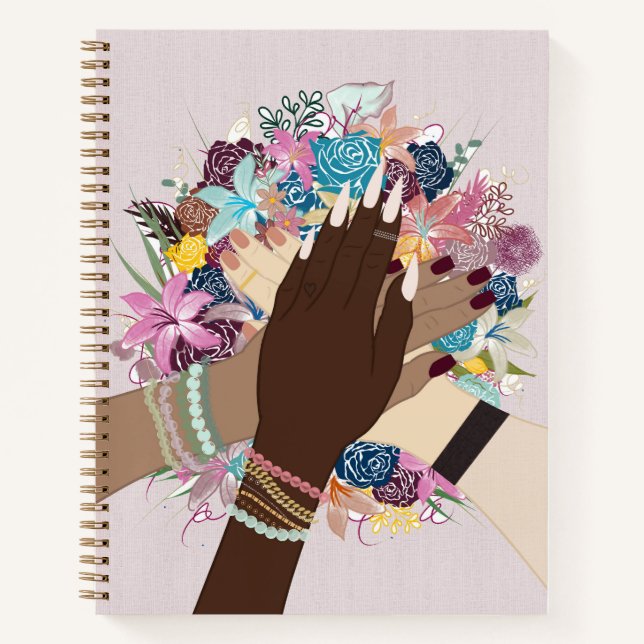 Unity in Bloom - Women’s Empowerment Notebook (Front)