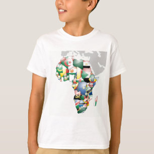Unity in Diversity: Africa's Flags Collection T-Shirt