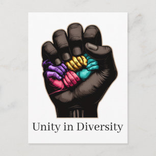 Unity in Diversity Postcard