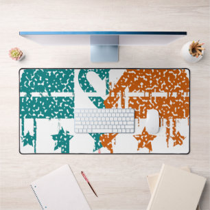 Unity in Motion - Drips of Democracy Desk Mat