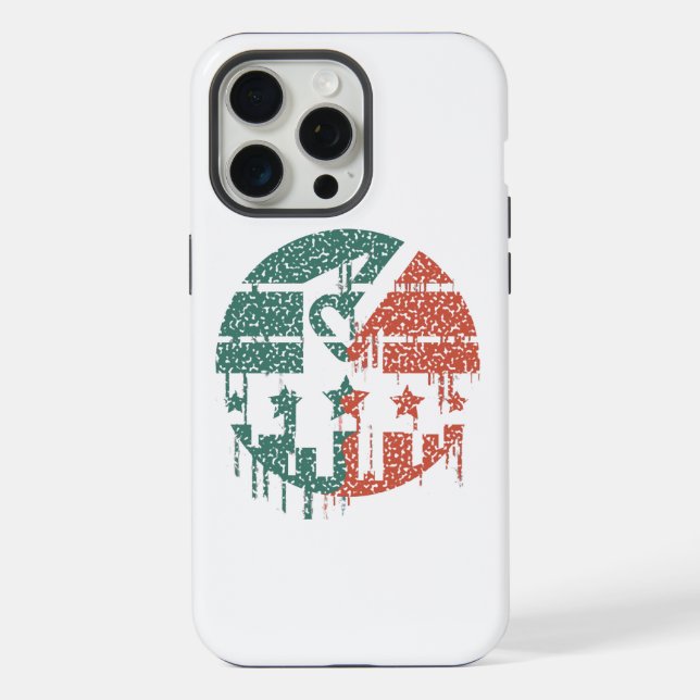 Unity in Motion - Drips of Democracy iPhone Case (Back)