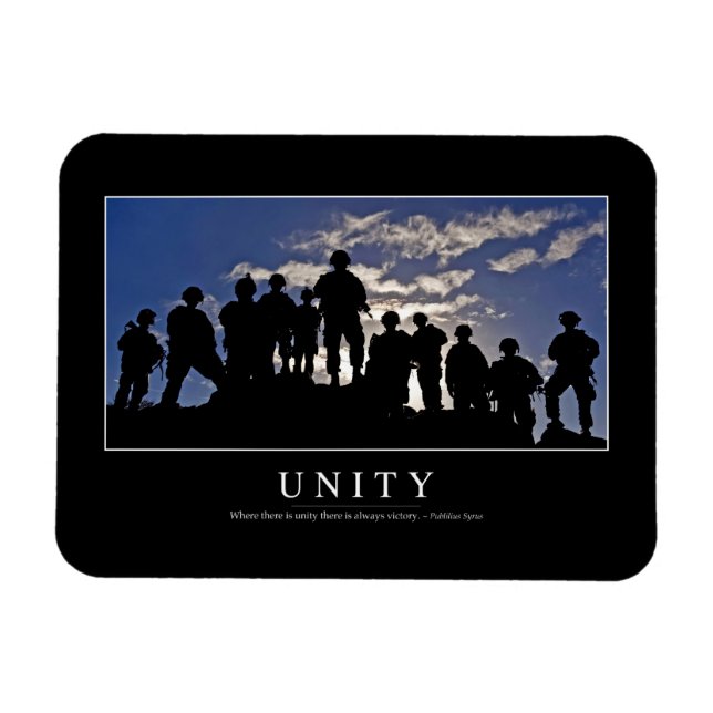 Unity: Inspirational Quote 2 Magnet (Horizontal)